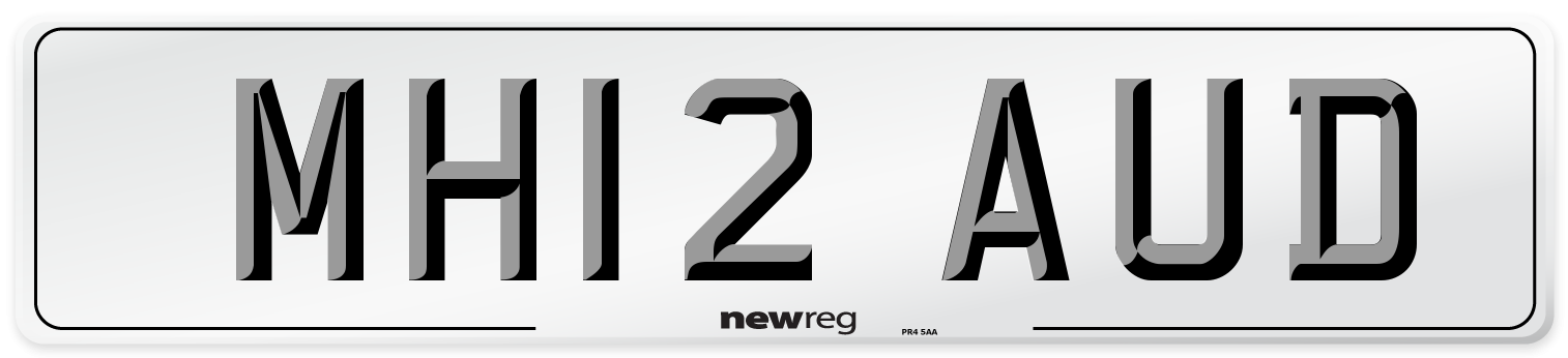 MH12 AUD Number Plate from New Reg